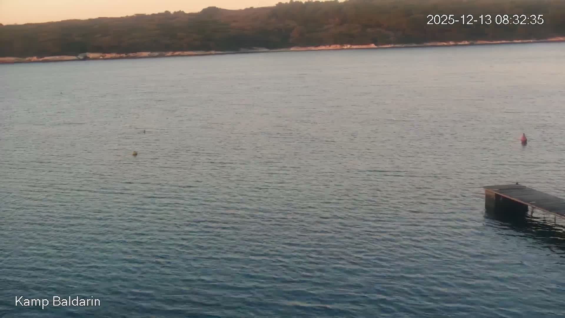 Otok Cres Island, Camp Baldarin Camping Live Cam - Punta Križa,  Mali Lošinj,  Primorje-Gorski Kotar, Croatia