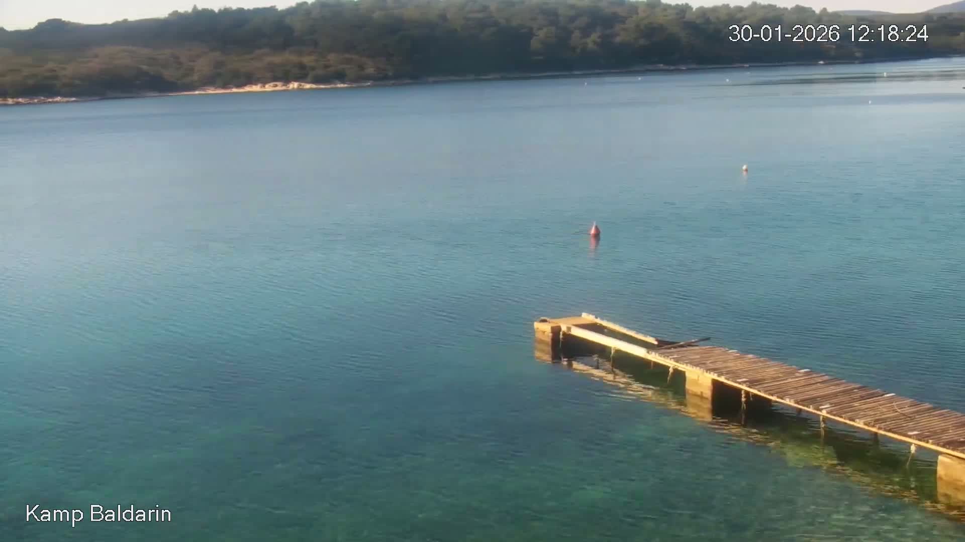 Otok Cres Island, Camp Baldarin Camping Live Cam - Punta Križa,  Mali Lošinj,  Primorje-Gorski Kotar, Croatia