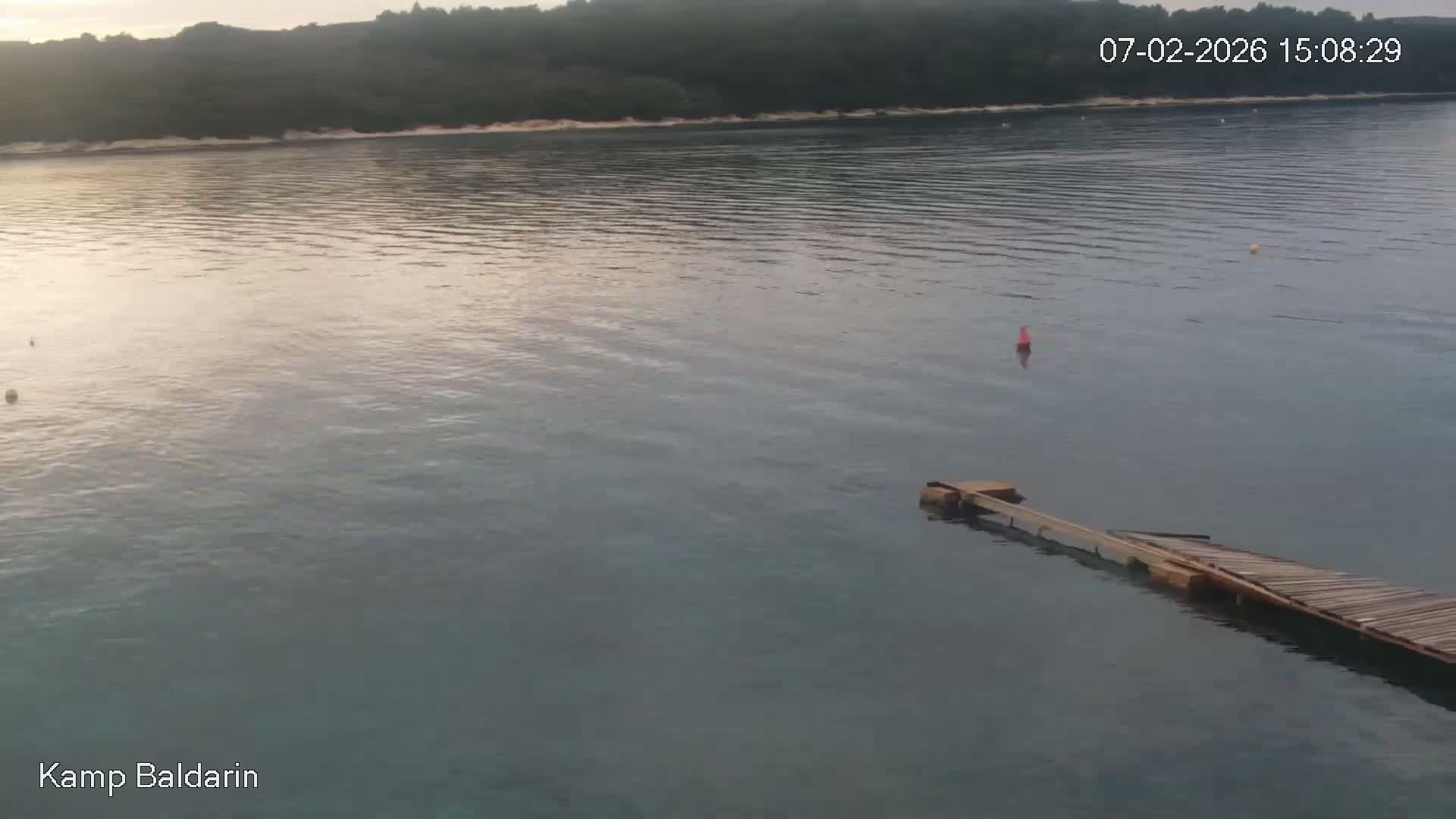 Otok Cres Island, Camp Baldarin Camping Live Cam - Punta Križa,  Mali Lošinj,  Primorje-Gorski Kotar, Croatia
