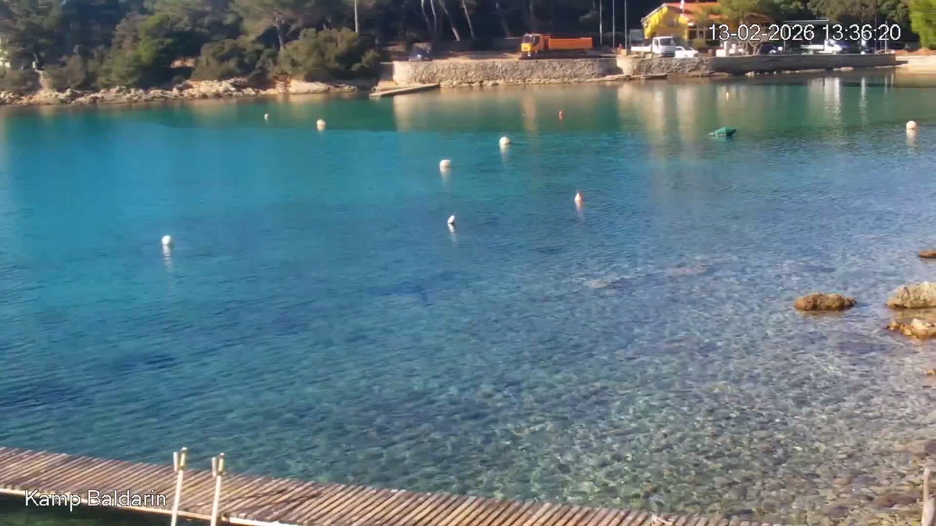 Otok Cres Island, Camp Baldarin Camping Live Cam - Punta Križa,  Mali Lošinj,  Primorje-Gorski Kotar, Croatia