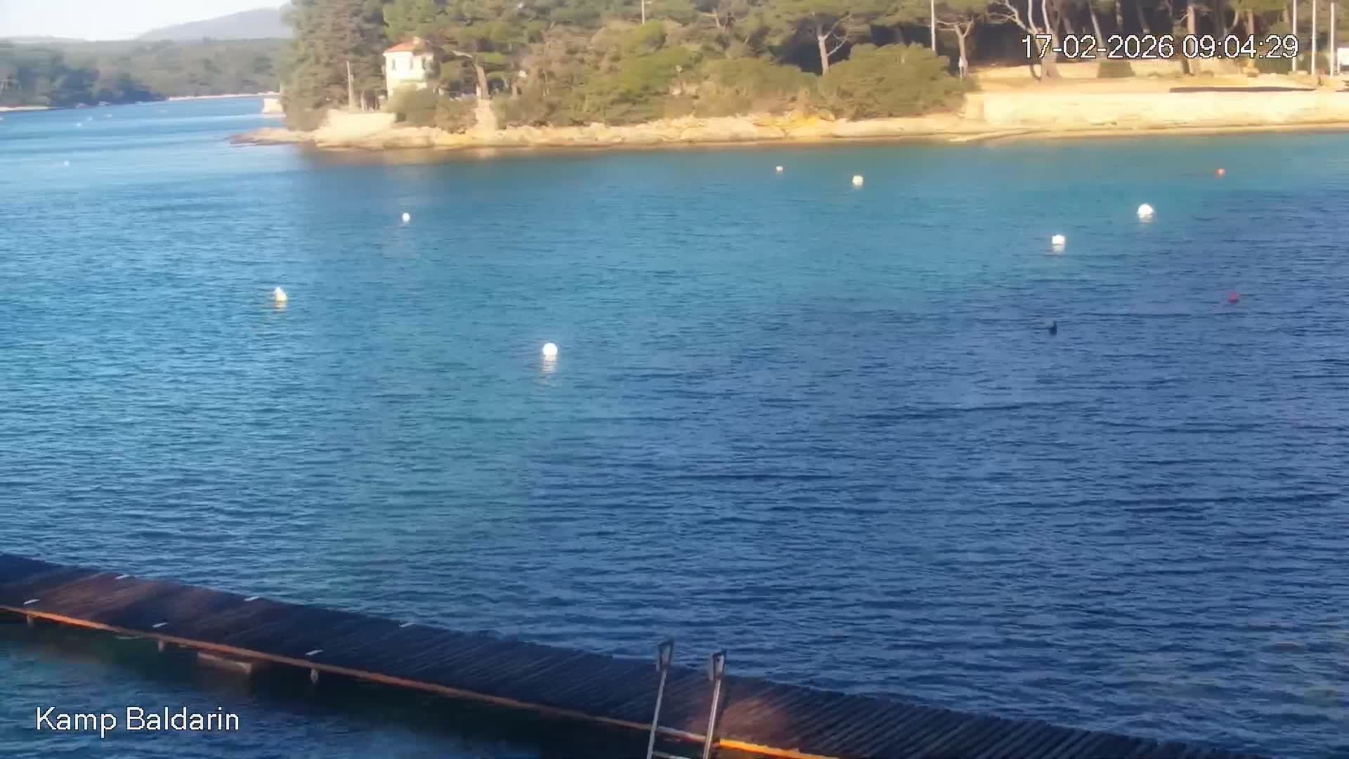 Otok Cres Island, Camp Baldarin Camping Live Cam - Punta Križa,  Mali Lošinj,  Primorje-Gorski Kotar, Croatia