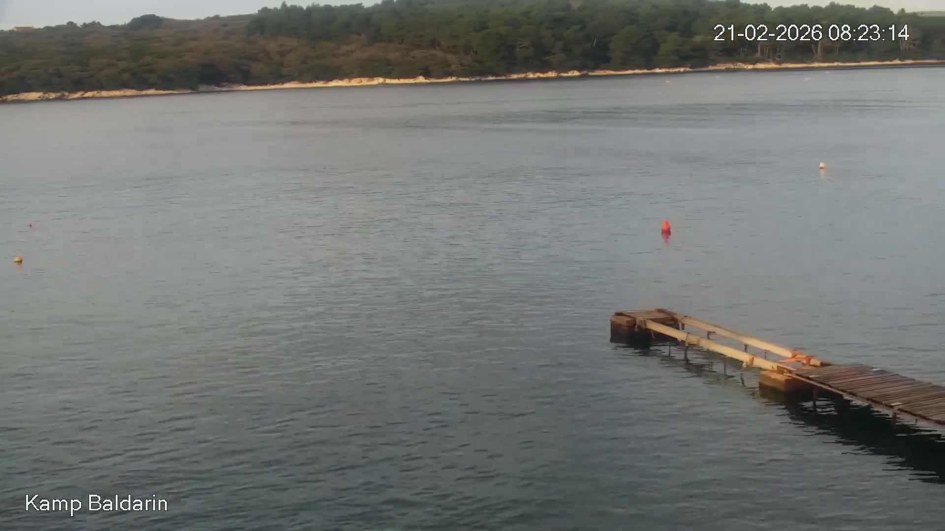 Otok Cres Island, Camp Baldarin Camping Live Cam - Punta Križa,  Mali Lošinj,  Primorje-Gorski Kotar, Croatia