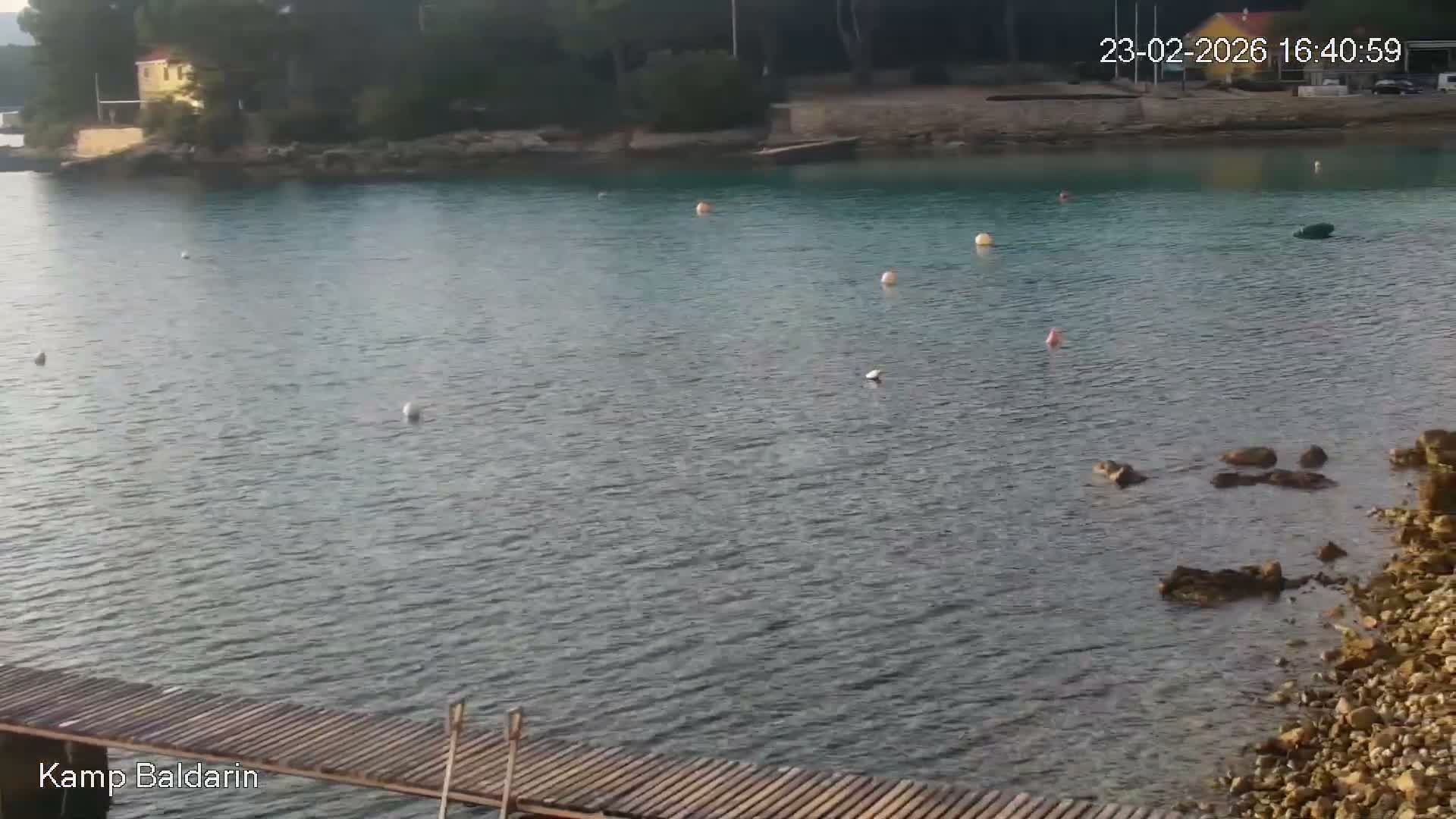 Otok Cres Island, Camp Baldarin Camping Live Cam - Punta Križa,  Mali Lošinj,  Primorje-Gorski Kotar, Croatia