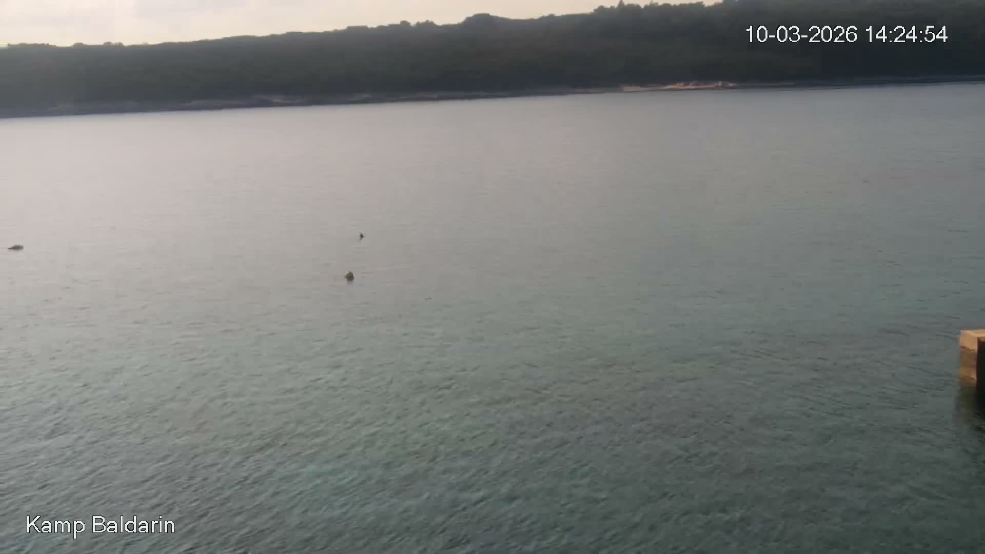 Otok Cres Island, Camp Baldarin Camping Live Cam - Punta Križa,  Mali Lošinj,  Primorje-Gorski Kotar, Croatia