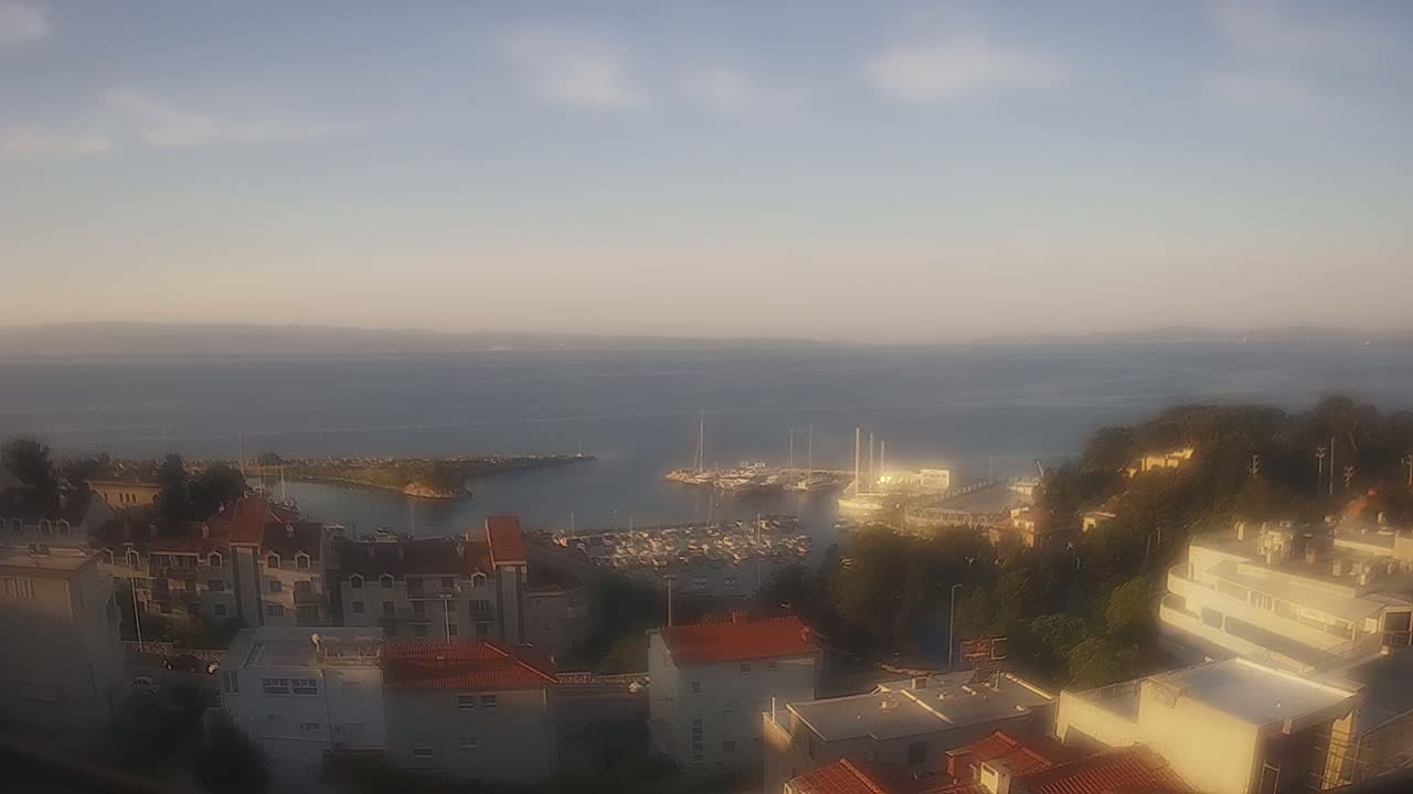 Split, Bačvice Adriatic Coast & Zenta Marina Live Cam - Bacvice, Split, Split-Dalmatia, Croatia