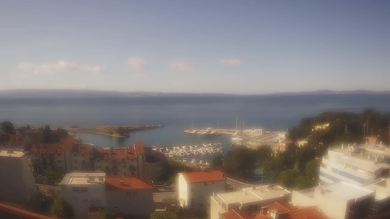 Split, Bačvice Adriatic Coast & Zenta Marina Live Cam - Bacvice, Split, Split-Dalmatia, Croatia