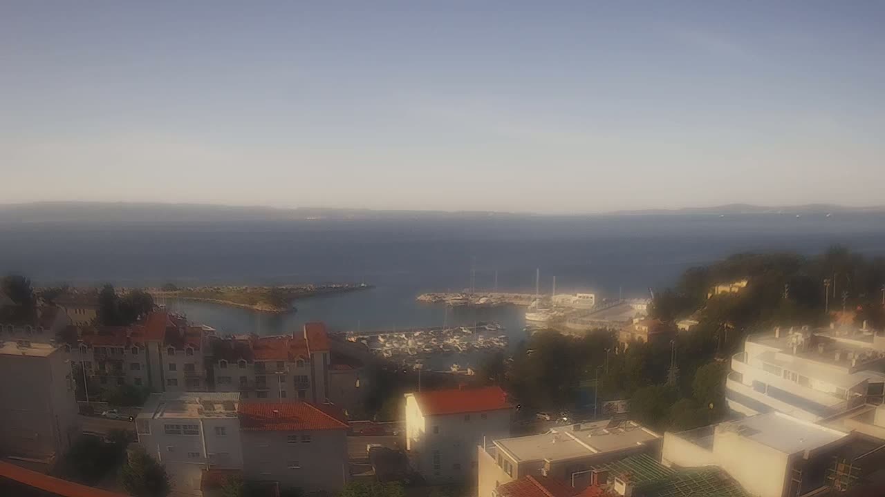 Split, Bačvice Adriatic Coast & Zenta Marina Live Cam - Bacvice, Split, Split-Dalmatia, Croatia