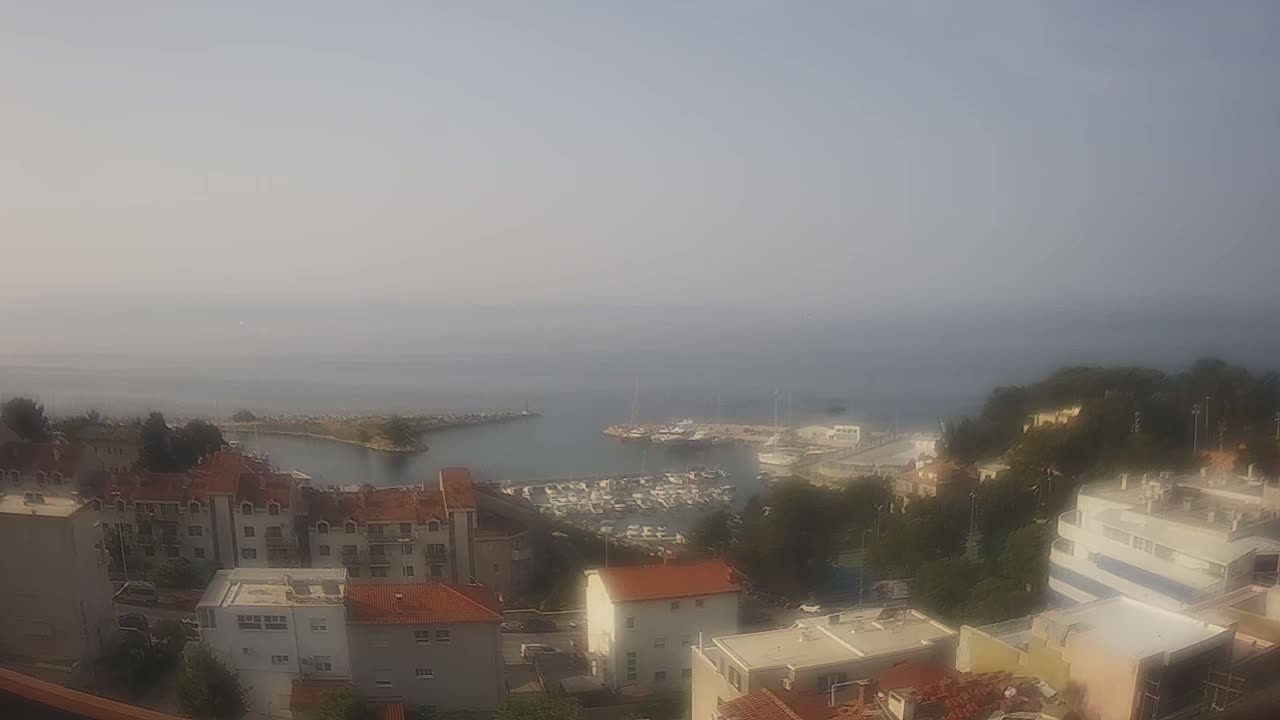 Split, Bačvice Adriatic Coast & Zenta Marina Live Cam - Bacvice, Split, Split-Dalmatia, Croatia