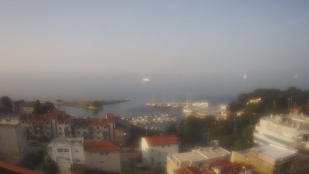 Split, Bačvice Adriatic Coast & Zenta Marina Live Cam - Bacvice, Split, Split-Dalmatia, Croatia