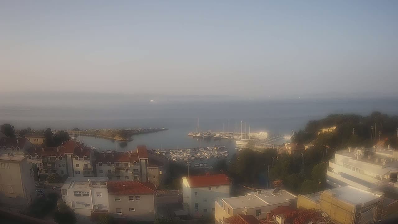 Split, Bačvice Adriatic Coast & Zenta Marina Live Cam - Bacvice, Split, Split-Dalmatia, Croatia