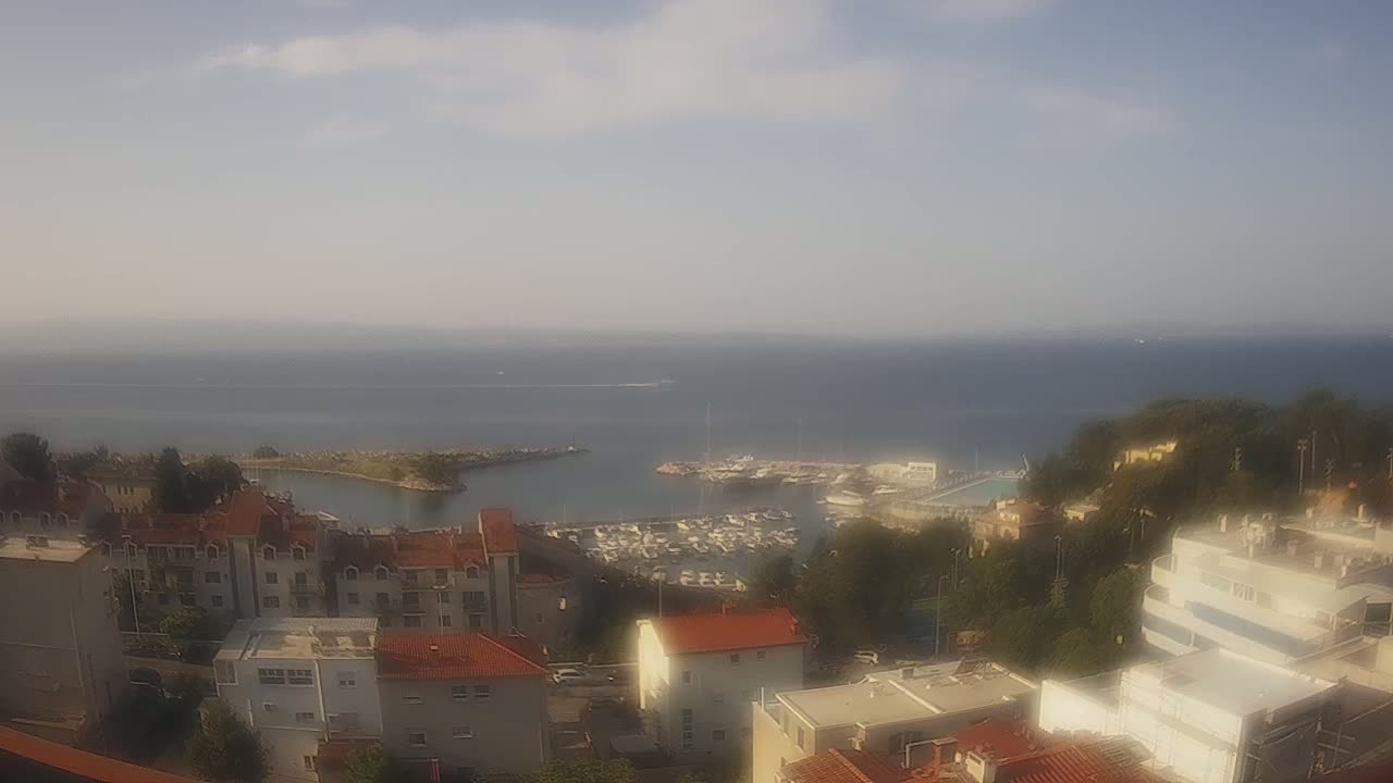 Split, Bačvice Adriatic Coast & Zenta Marina Live Cam - Bacvice, Split, Split-Dalmatia, Croatia