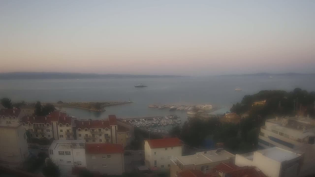 Split, Bačvice Adriatic Coast & Zenta Marina Live Cam - Bacvice, Split, Split-Dalmatia, Croatia