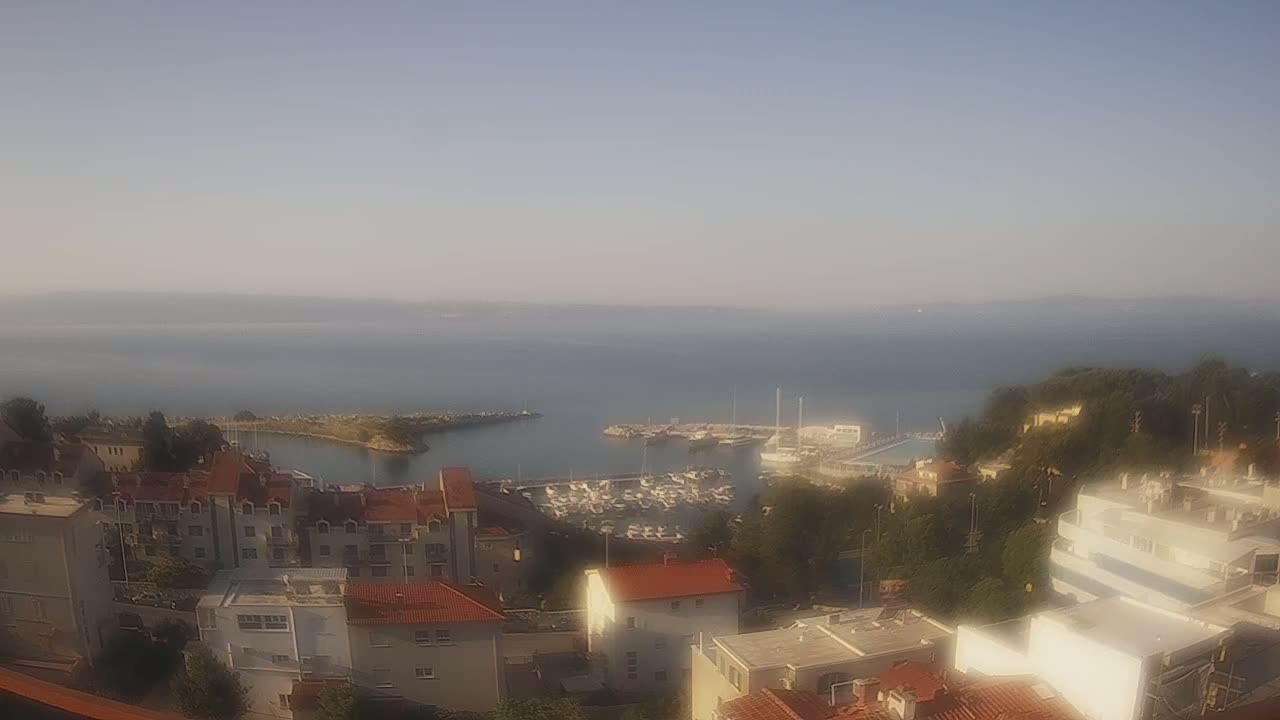 Split, Bačvice Adriatic Coast & Zenta Marina Live Cam - Bacvice, Split, Split-Dalmatia, Croatia