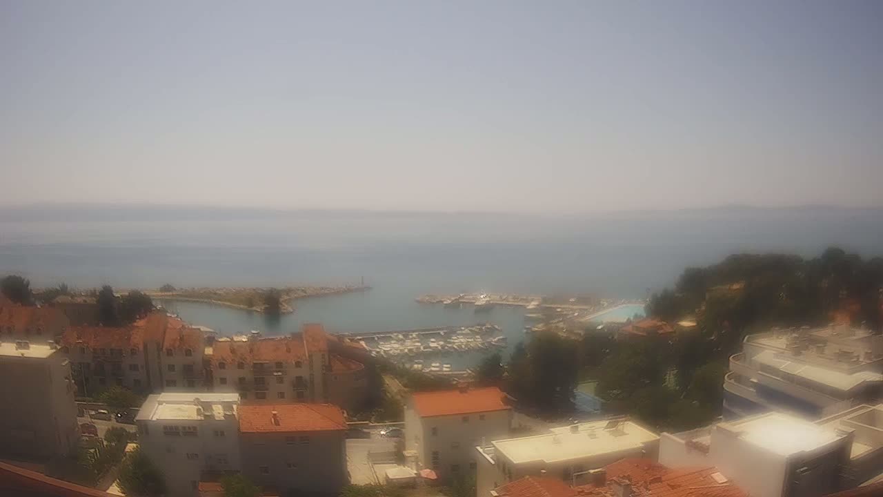 Split, Bačvice Adriatic Coast & Zenta Marina Live Cam - Bacvice, Split, Split-Dalmatia, Croatia