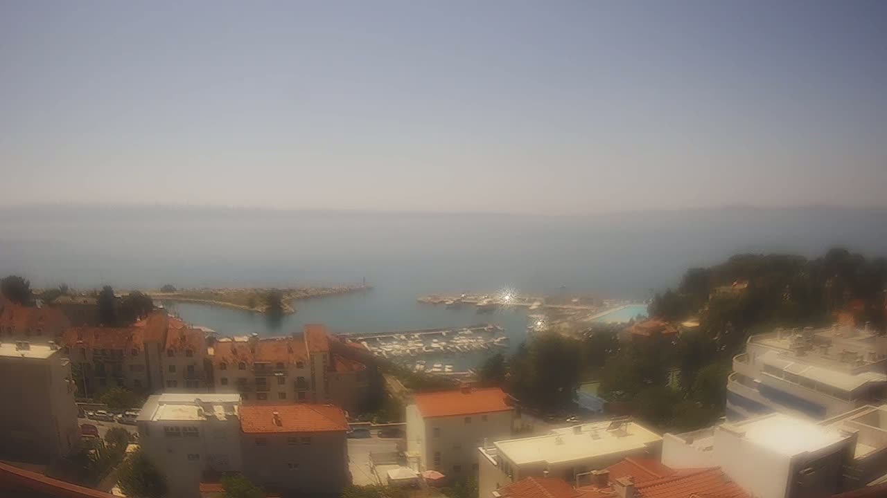 Split, Bačvice Adriatic Coast & Zenta Marina Live Cam - Bacvice, Split, Split-Dalmatia, Croatia