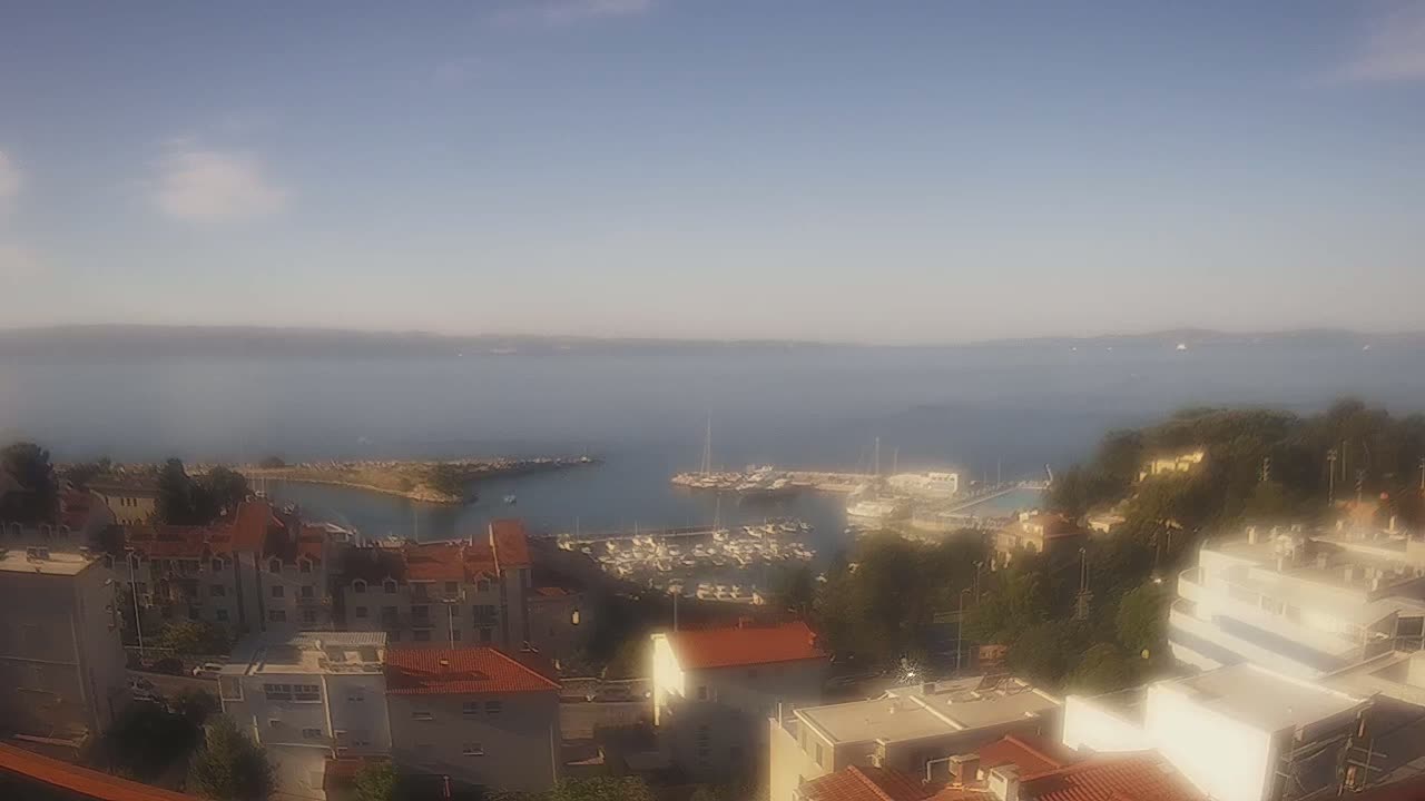 Split, Bačvice Adriatic Coast & Zenta Marina Live Cam - Bacvice, Split, Split-Dalmatia, Croatia