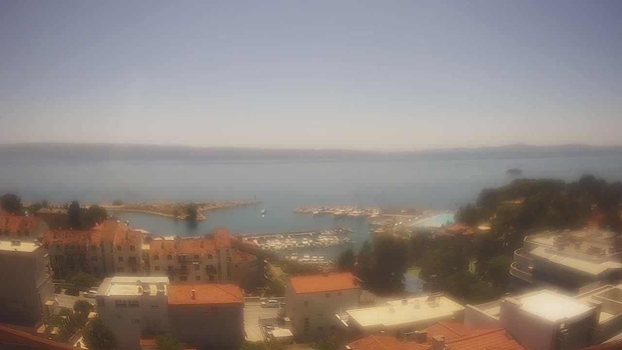 Split, Bačvice Adriatic Coast & Zenta Marina Live Cam - Bacvice, Split, Split-Dalmatia, Croatia