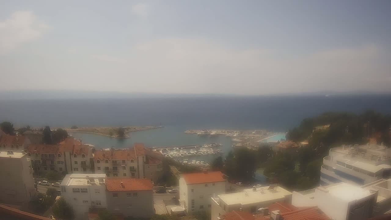 Split, Bačvice Adriatic Coast & Zenta Marina Live Cam - Bacvice, Split, Split-Dalmatia, Croatia