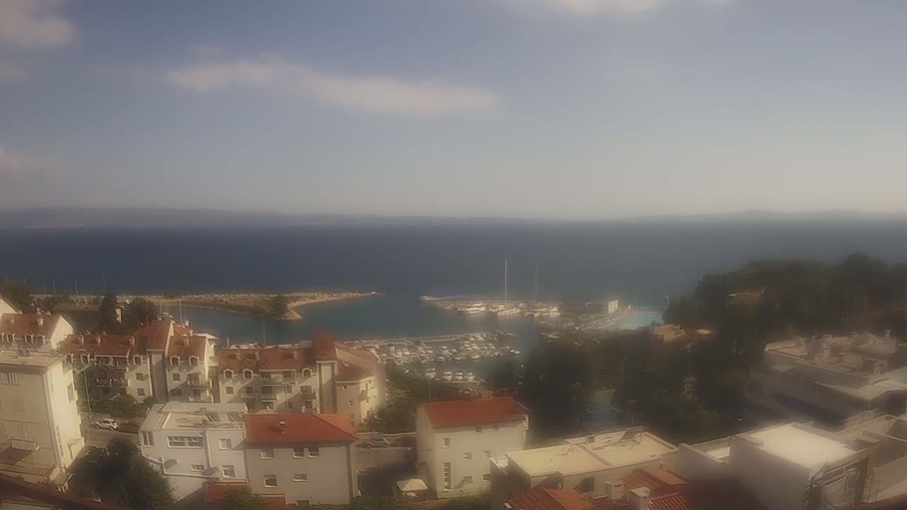 Split, Bačvice Adriatic Coast & Zenta Marina Live Cam - Bacvice, Split, Split-Dalmatia, Croatia