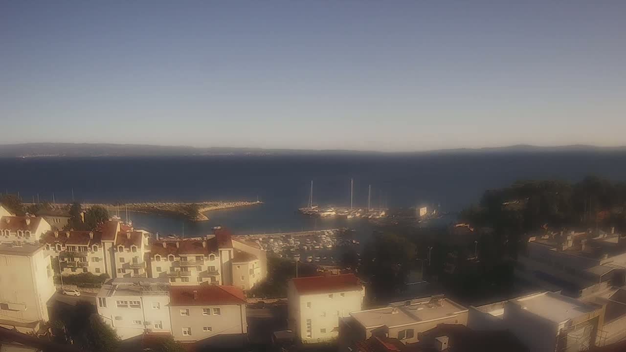 Split, Bačvice Adriatic Coast & Zenta Marina Live Cam - Bacvice, Split, Split-Dalmatia, Croatia