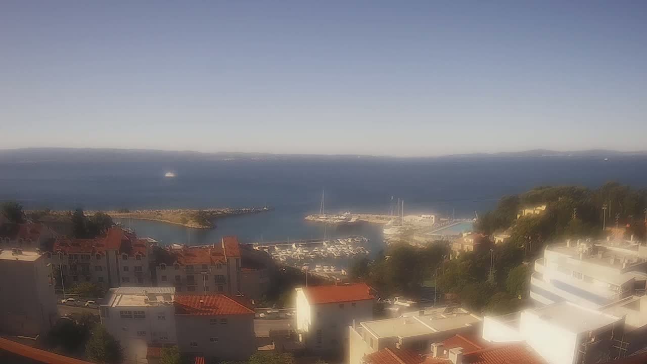 Split, Bačvice Adriatic Coast & Zenta Marina Live Cam - Bacvice, Split, Split-Dalmatia, Croatia