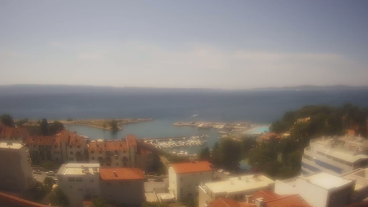 Split, Bačvice Adriatic Coast & Zenta Marina Live Cam - Bacvice, Split, Split-Dalmatia, Croatia