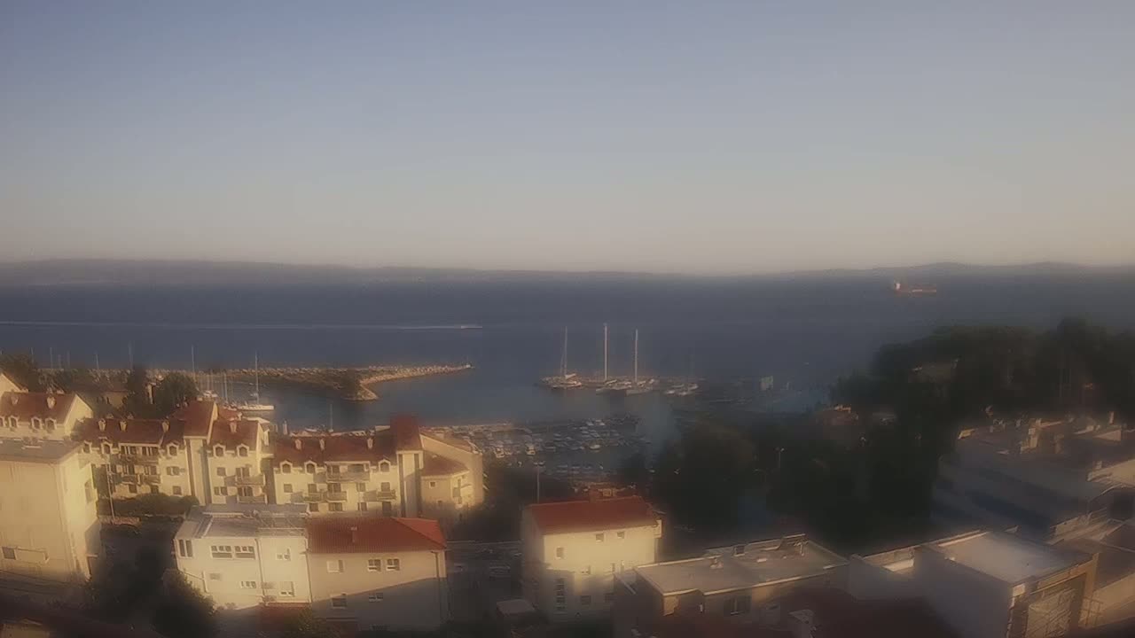 Split, Bačvice Adriatic Coast & Zenta Marina Live Cam - Bacvice, Split, Split-Dalmatia, Croatia