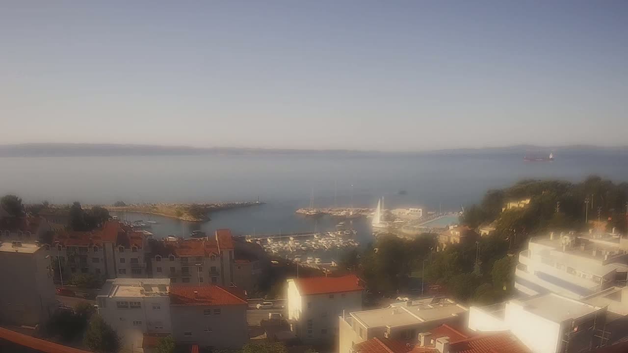 Split, Bačvice Adriatic Coast & Zenta Marina Live Cam - Bacvice, Split, Split-Dalmatia, Croatia