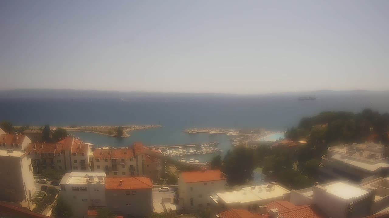 Split, Bačvice Adriatic Coast & Zenta Marina Live Cam - Bacvice, Split, Split-Dalmatia, Croatia