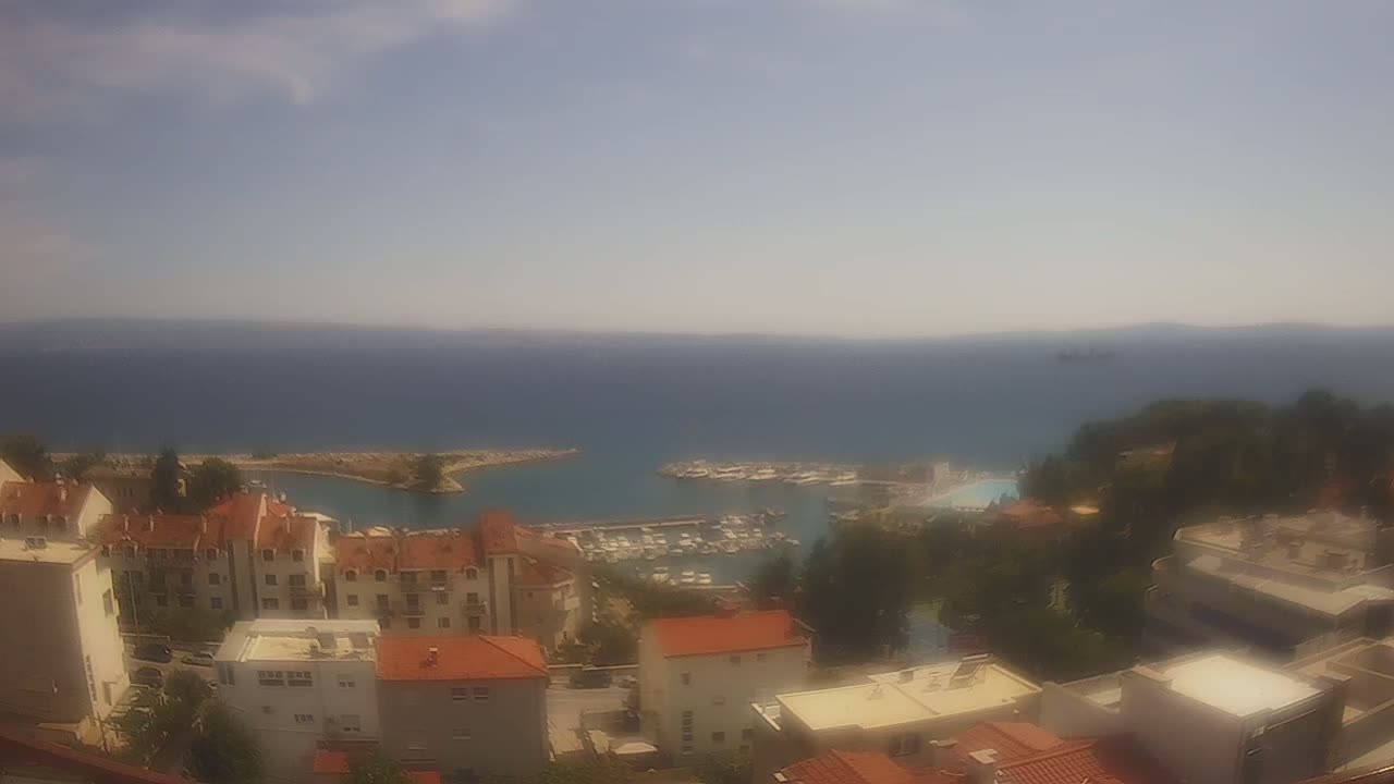 Split, Bačvice Adriatic Coast & Zenta Marina Live Cam - Bacvice, Split, Split-Dalmatia, Croatia