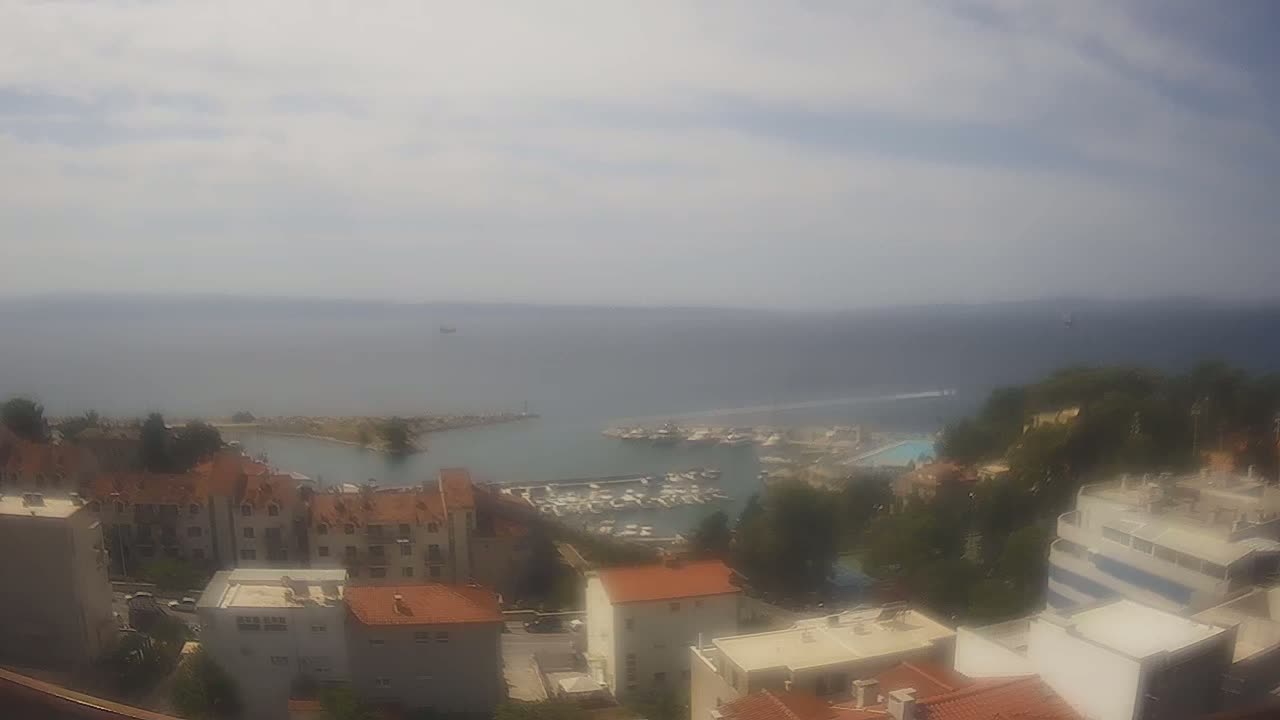 Split, Bačvice Adriatic Coast & Zenta Marina Live Cam - Bacvice, Split, Split-Dalmatia, Croatia