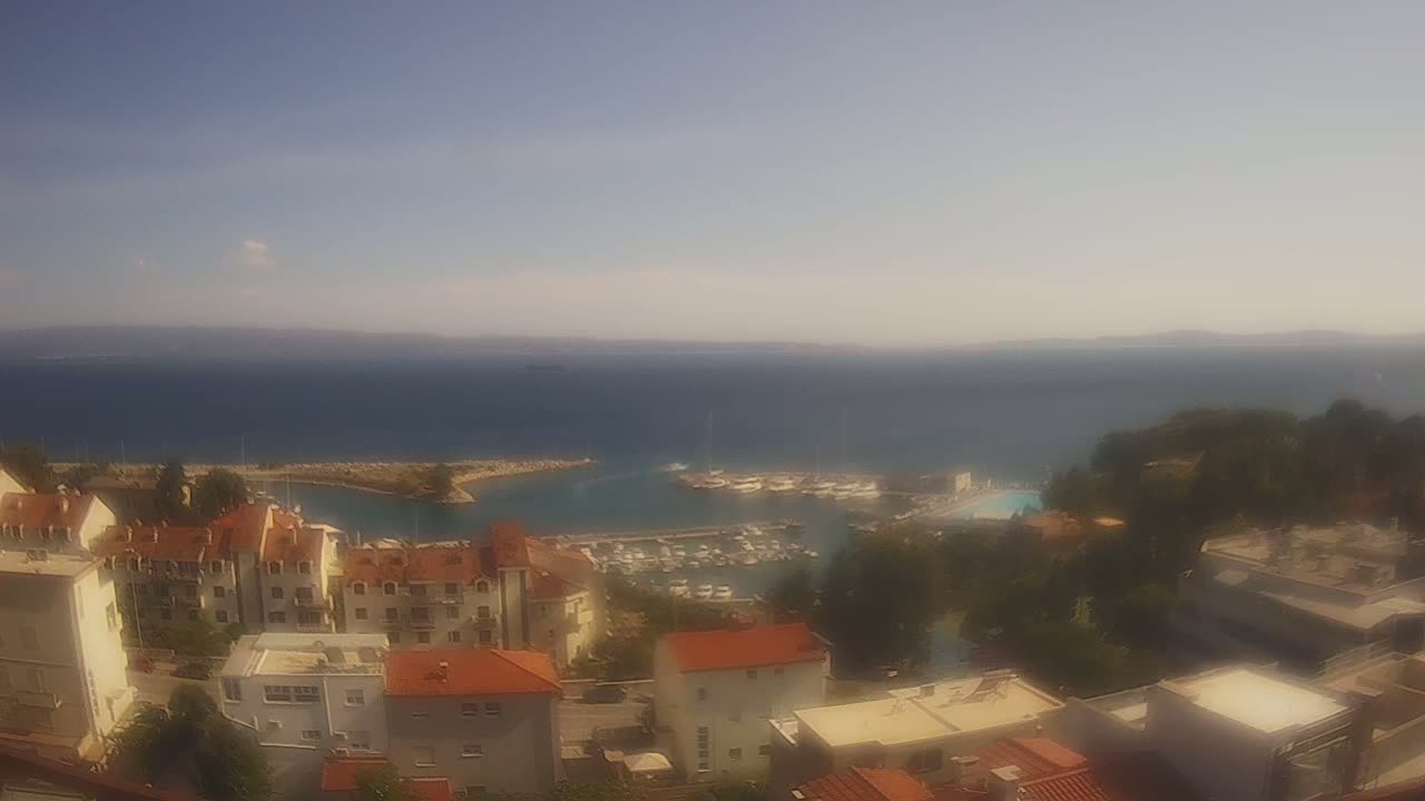 Split, Bačvice Adriatic Coast & Zenta Marina Live Cam - Bacvice, Split, Split-Dalmatia, Croatia