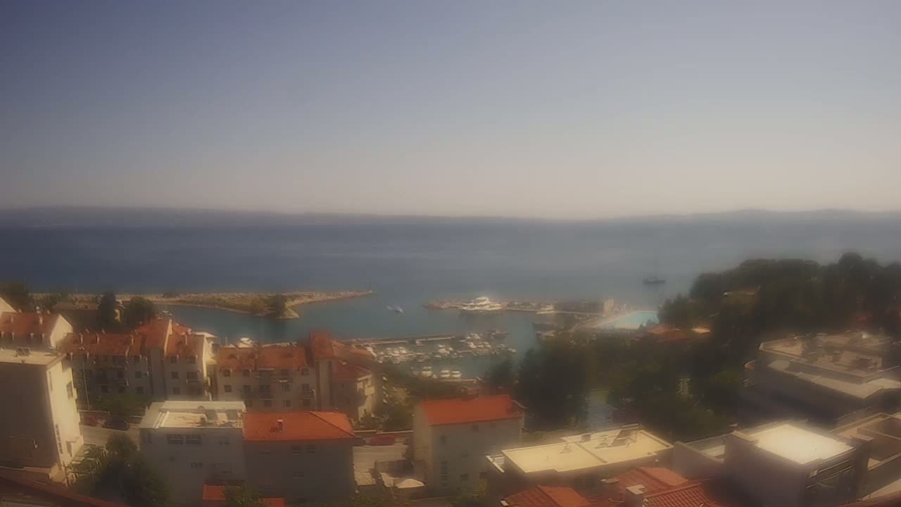 Split, Bačvice Adriatic Coast & Zenta Marina Live Cam - Bacvice, Split, Split-Dalmatia, Croatia