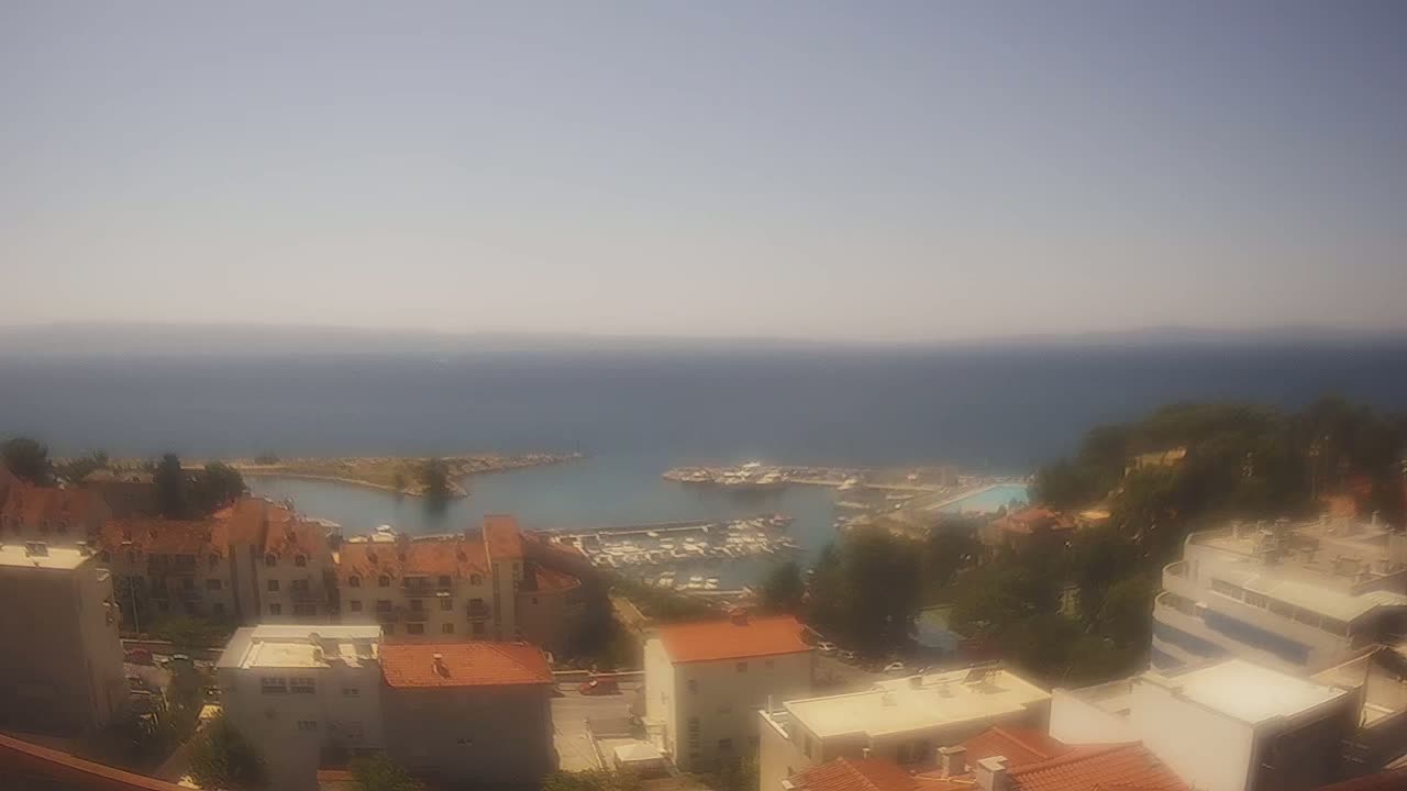 Split, Bačvice Adriatic Coast & Zenta Marina Live Cam - Bacvice, Split, Split-Dalmatia, Croatia