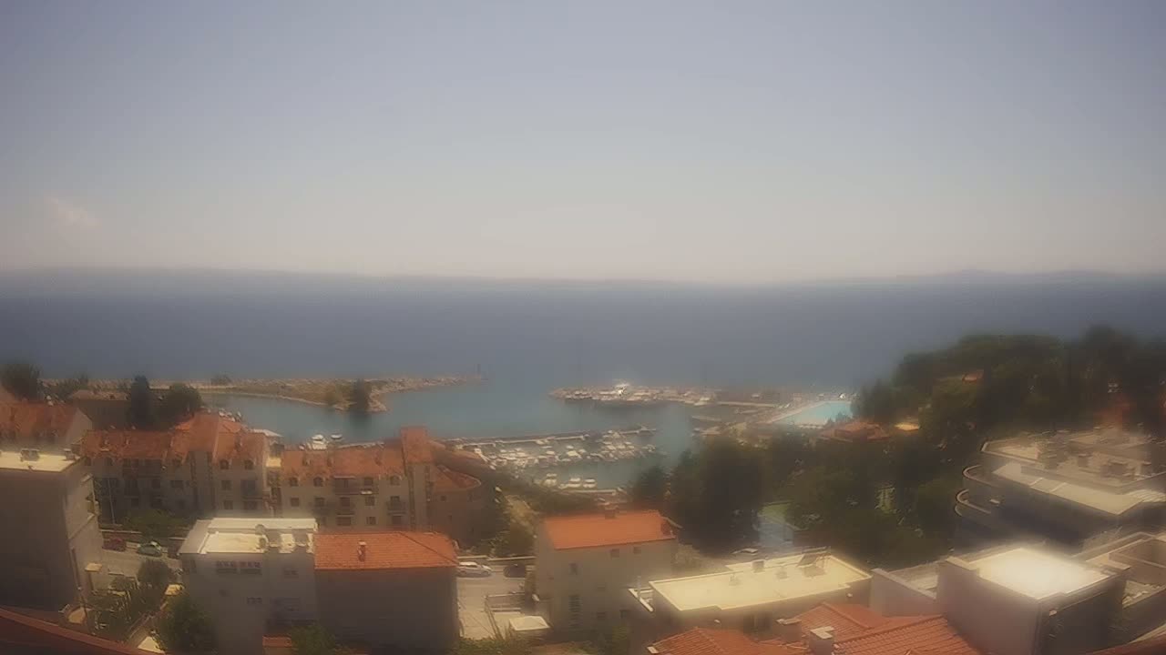 Split, Bačvice Adriatic Coast & Zenta Marina Live Cam - Bacvice, Split, Split-Dalmatia, Croatia