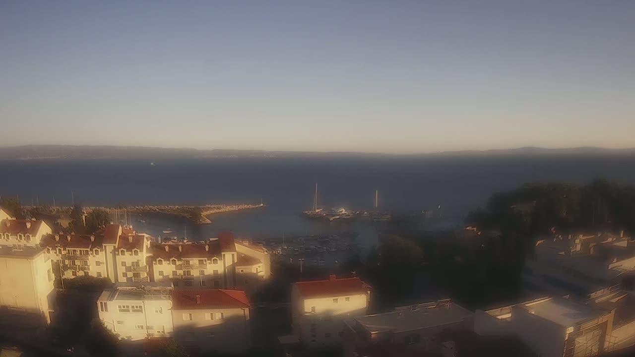 Split, Bačvice Adriatic Coast & Zenta Marina Live Cam - Bacvice, Split, Split-Dalmatia, Croatia