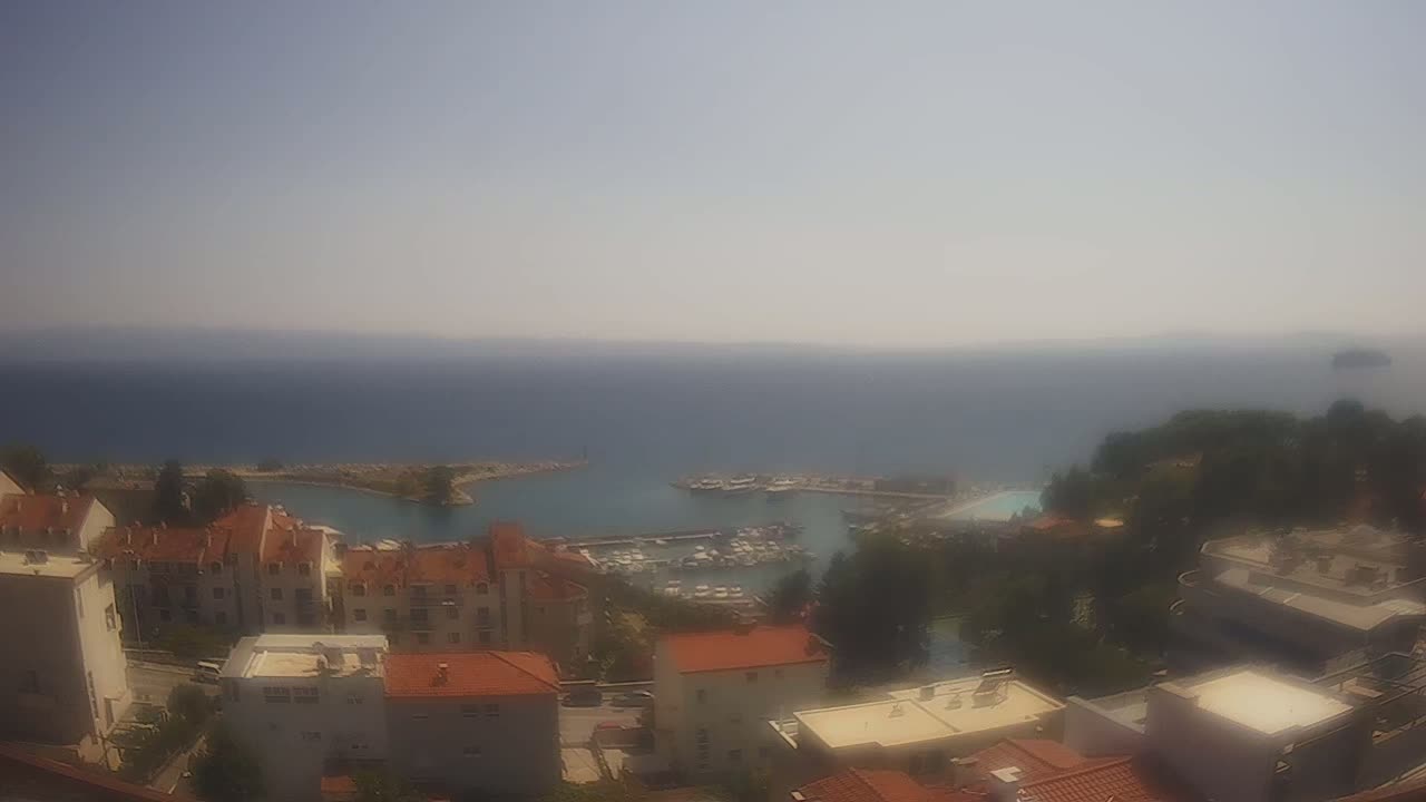 Split, Bačvice Adriatic Coast & Zenta Marina Live Cam - Bacvice, Split, Split-Dalmatia, Croatia