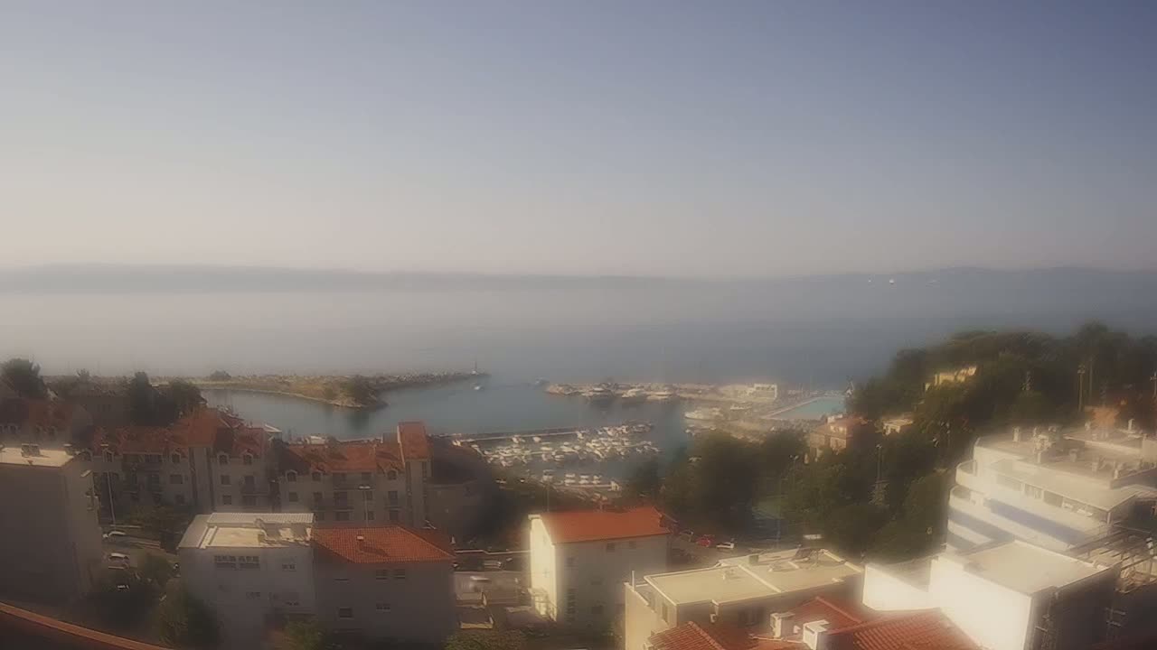 Split, Bačvice Adriatic Coast & Zenta Marina Live Cam - Bacvice, Split, Split-Dalmatia, Croatia