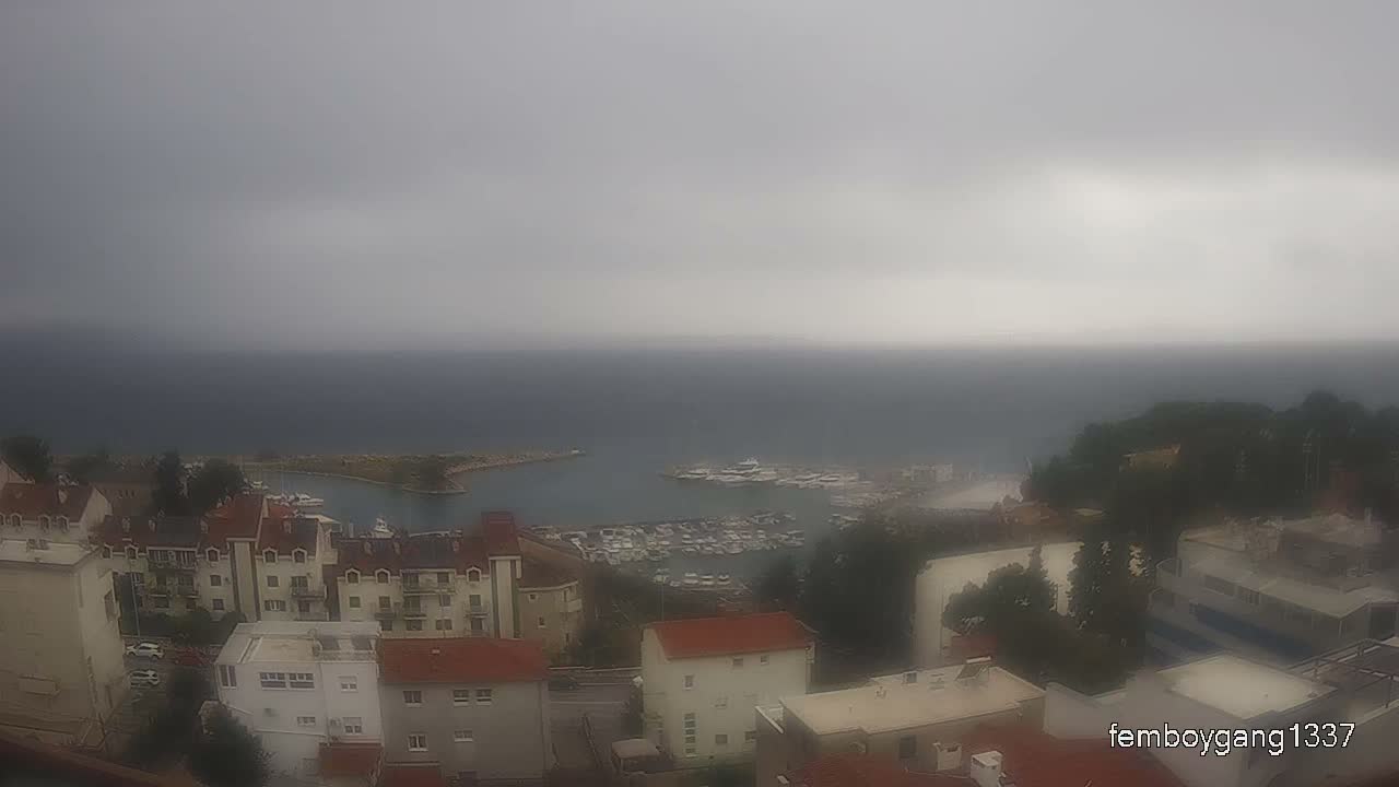Split, Bačvice Adriatic Coast & Zenta Marina Live Cam - Bacvice, Split, Split-Dalmatia, Croatia