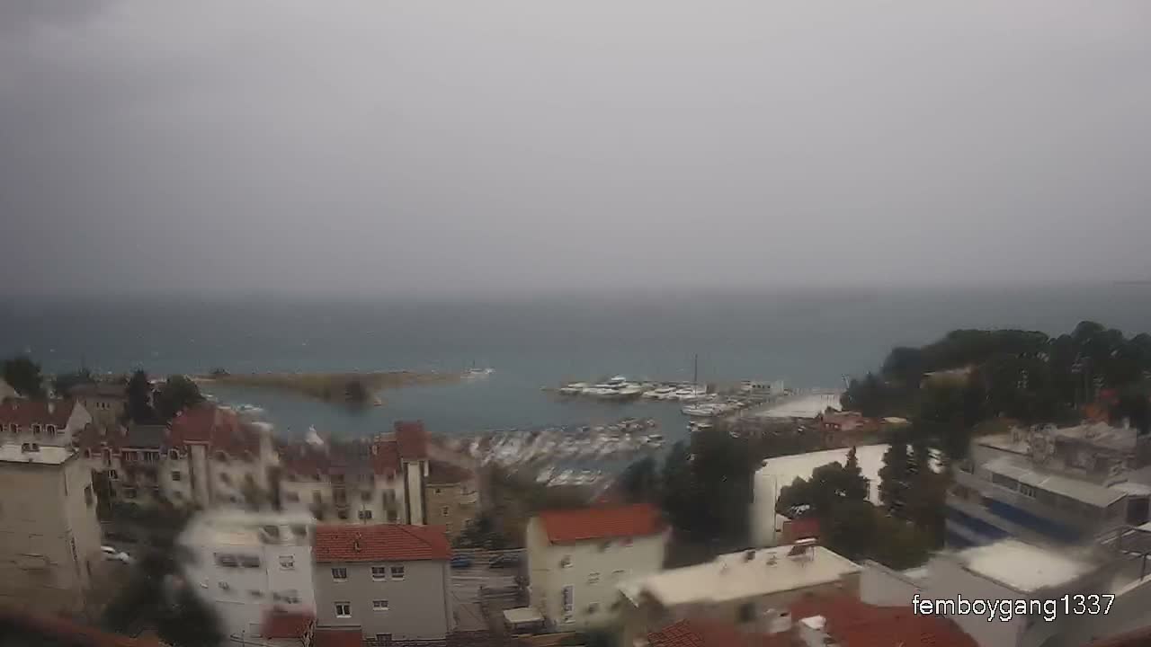 Split, Bačvice Adriatic Coast & Zenta Marina Live Cam - Bacvice, Split, Split-Dalmatia, Croatia
