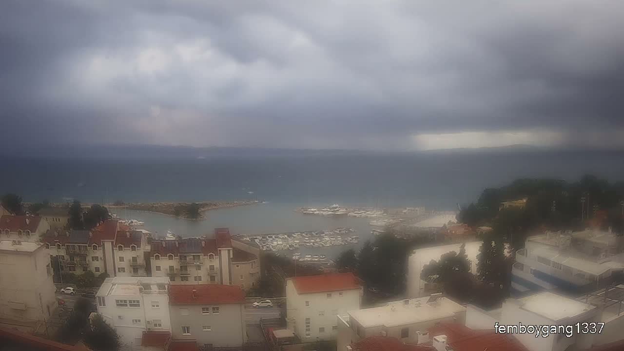 Split, Bačvice Adriatic Coast & Zenta Marina Live Cam - Bacvice, Split, Split-Dalmatia, Croatia