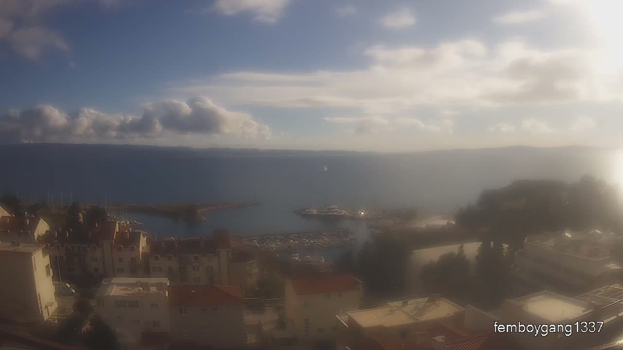 Split, Bačvice Adriatic Coast & Zenta Marina Live Cam - Bacvice, Split, Split-Dalmatia, Croatia