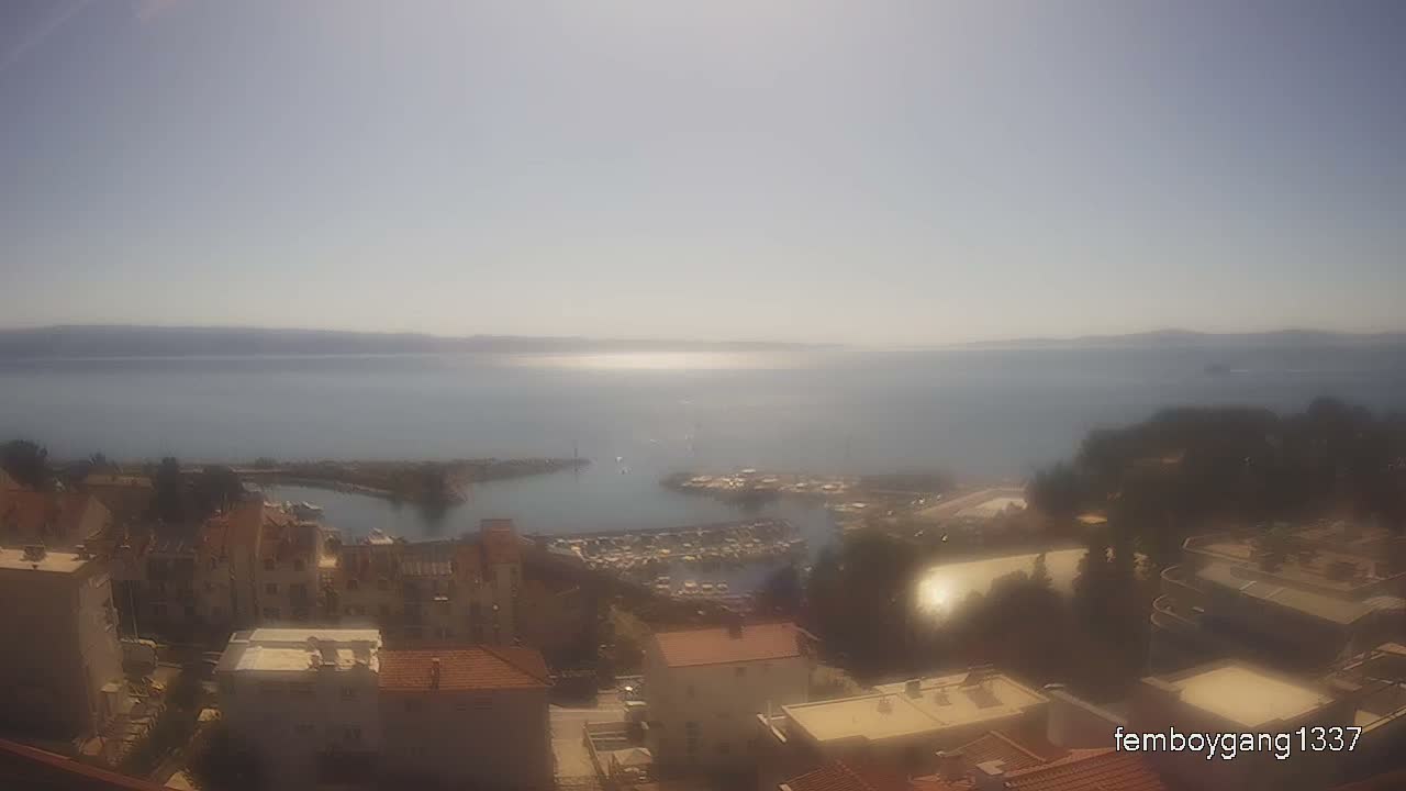 Split, Bačvice Adriatic Coast & Zenta Marina Live Cam - Bacvice, Split, Split-Dalmatia, Croatia