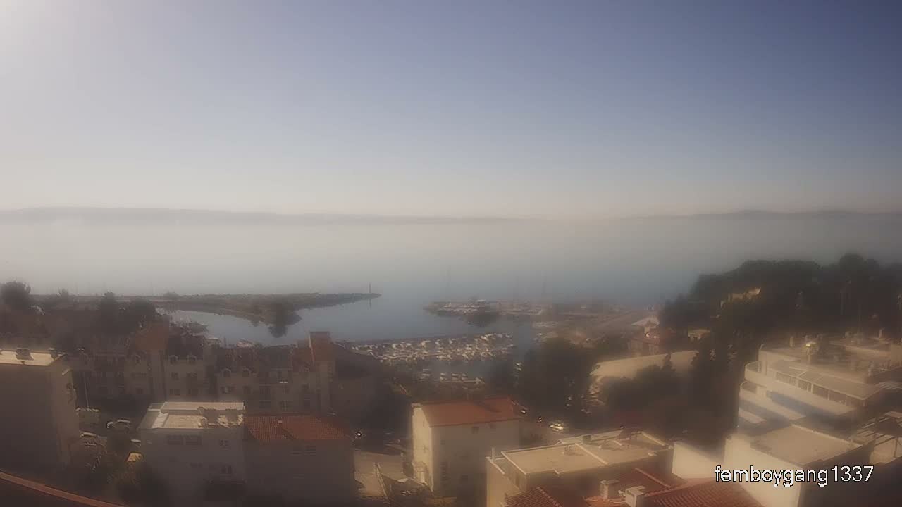Split, Bačvice Adriatic Coast & Zenta Marina Live Cam - Bacvice, Split, Split-Dalmatia, Croatia