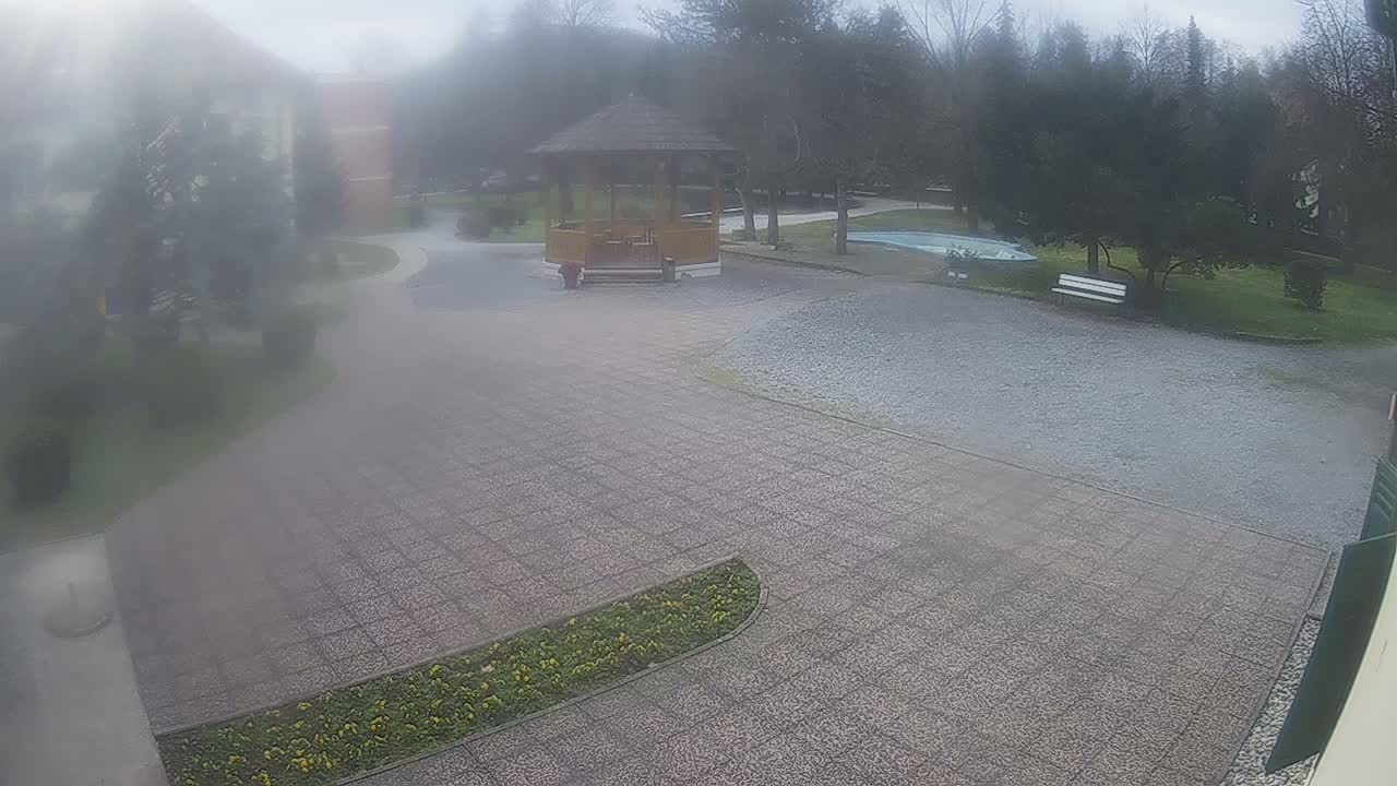Stubičke Toplice Maksimillijana Vrhovca Park Live Cam - Stubicke Toplice, Krapina-Zagorje, Croatia