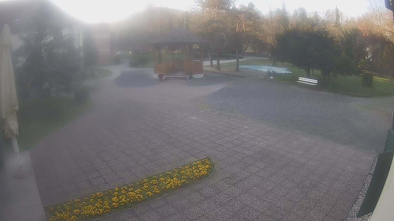 Stubičke Toplice Maksimillijana Vrhovca Park Live Cam - Stubicke Toplice, Krapina-Zagorje, Croatia