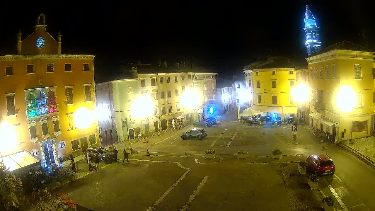 Vodnjan Dignano, Narodni Trg (People's Square) Live Cam - Vodnjan, Istria, Croatia