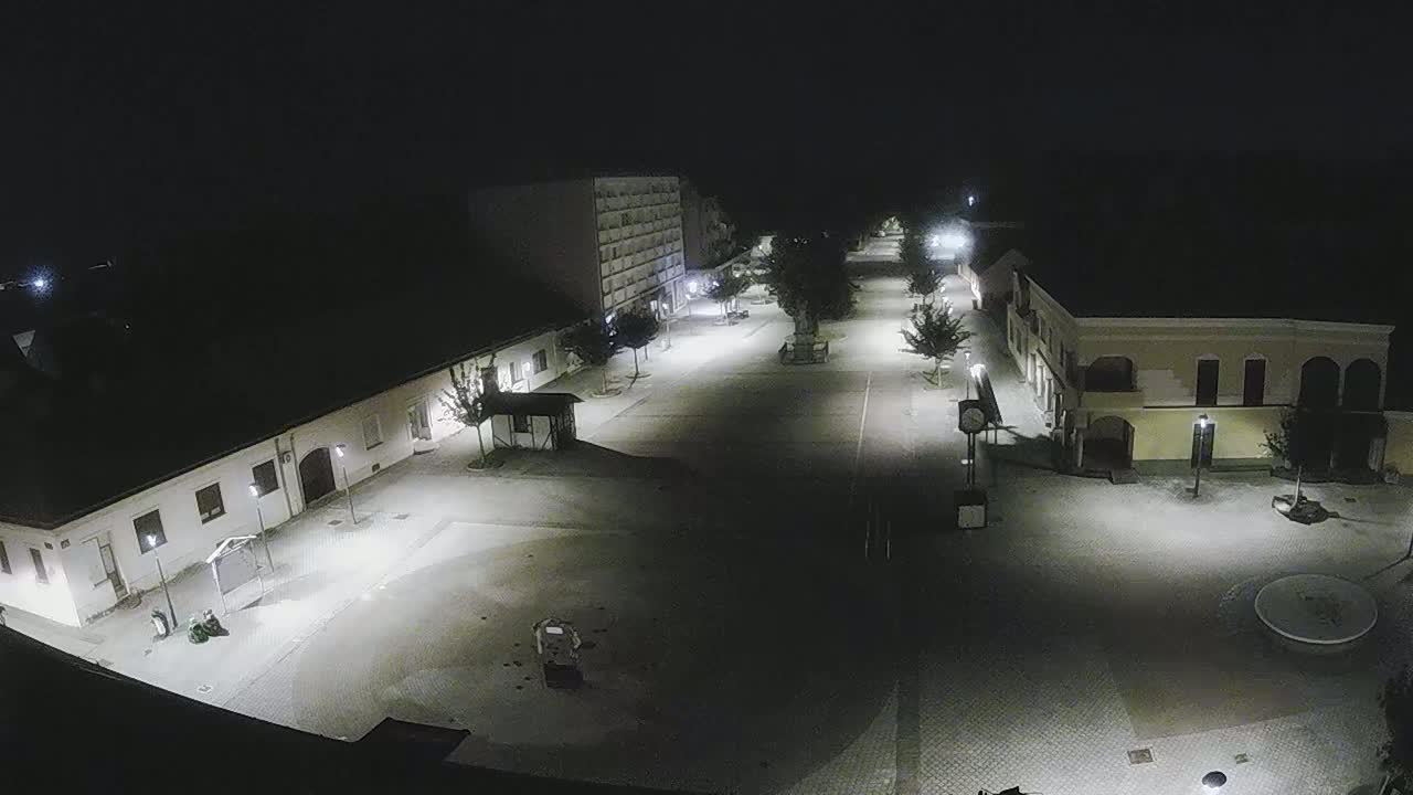 Ludbreg, Concentric Circles Center of the World, Trg Svetog Trojstva (Holy Trinity Square) Live Cam -  Ludbreg, Grad Ludbreg, Varaždin, Croatia