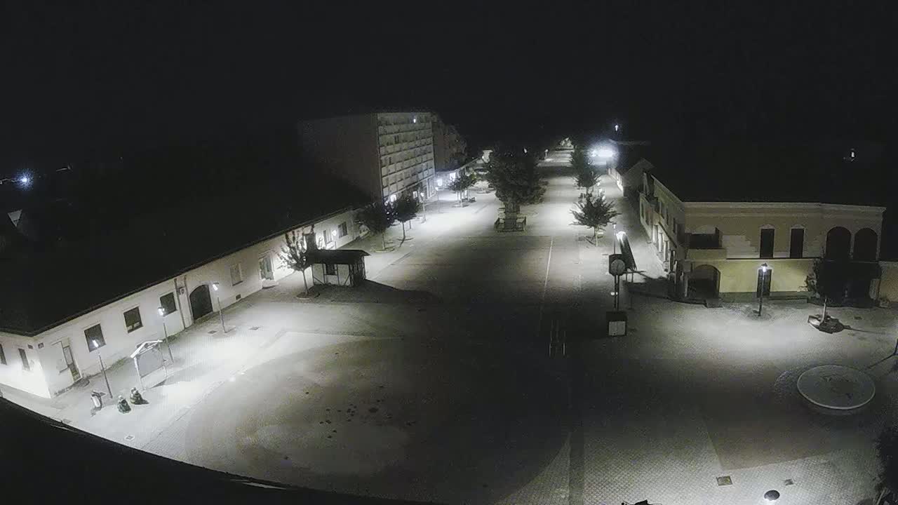 Ludbreg, Concentric Circles Center of the World, Trg Svetog Trojstva (Holy Trinity Square) Live Cam -  Ludbreg, Grad Ludbreg, Varaždin, Croatia