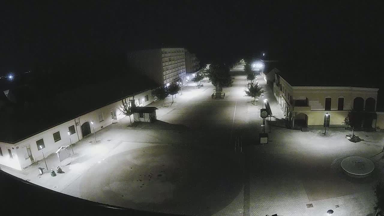 Ludbreg, Concentric Circles Center of the World, Trg Svetog Trojstva (Holy Trinity Square) Live Cam -  Ludbreg, Grad Ludbreg, Varaždin, Croatia